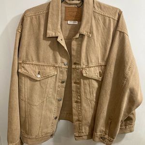 levi jean jacket size XL pre-owned